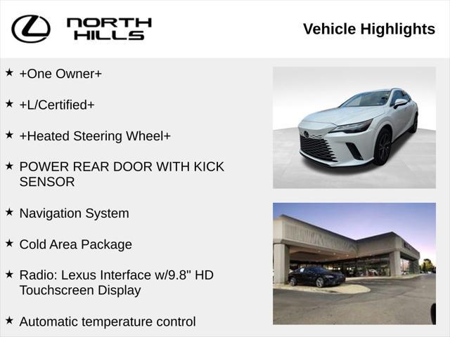 used 2023 Lexus RX 350 car, priced at $50,485
