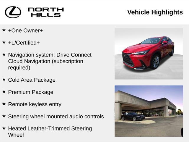 used 2025 Lexus NX 350 car, priced at $48,904
