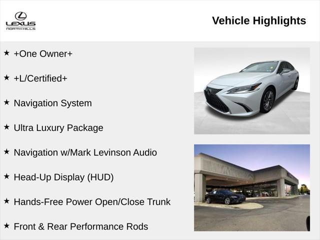 used 2023 Lexus ES 300h car, priced at $46,975