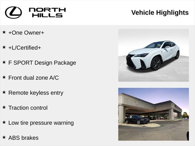 used 2023 Lexus UX 250h car, priced at $36,936