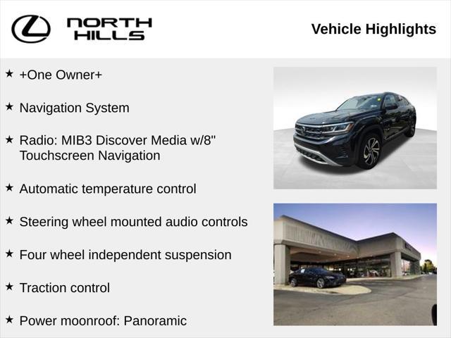 used 2023 Volkswagen Atlas Cross Sport car, priced at $31,766