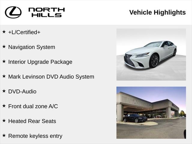 used 2019 Lexus LS 500 car, priced at $50,450