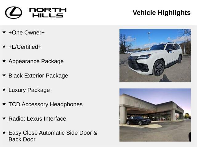 used 2023 Lexus LX 600 car, priced at $101,979