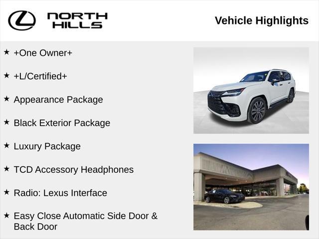 used 2023 Lexus LX 600 car, priced at $101,979