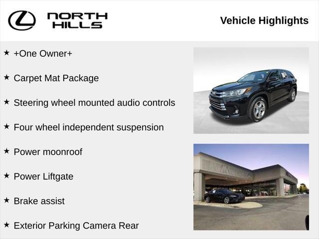 used 2017 Toyota Highlander car, priced at $25,898