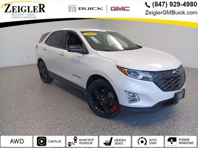 used 2018 Chevrolet Equinox car, priced at $17,422