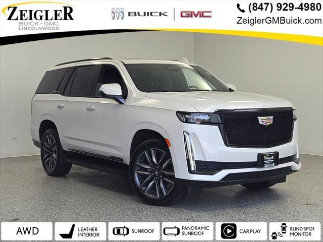 used 2023 Cadillac Escalade car, priced at $82,586