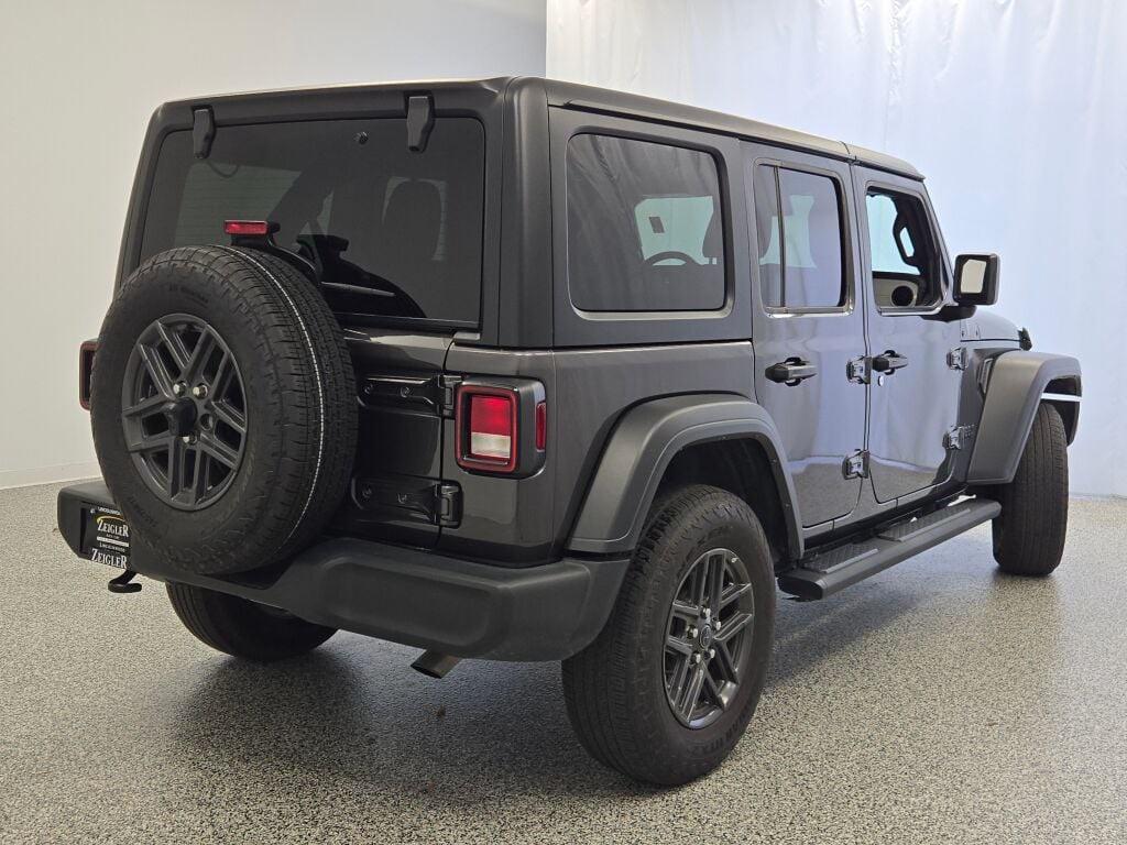used 2024 Jeep Wrangler car, priced at $35,663
