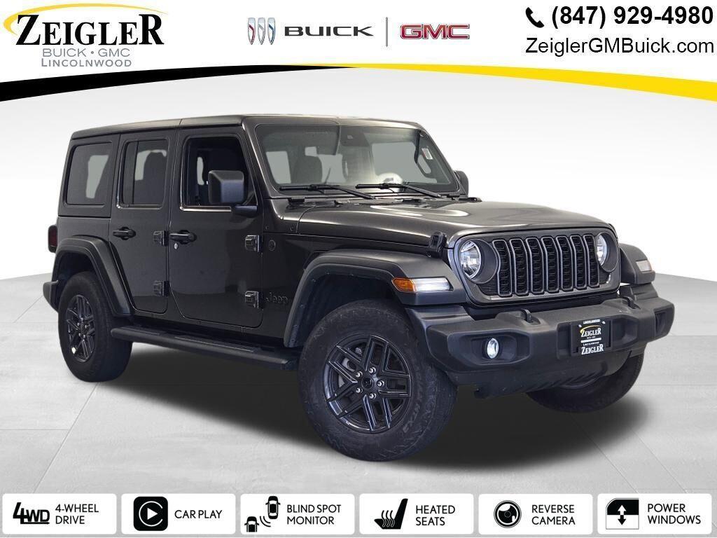 used 2024 Jeep Wrangler car, priced at $35,663
