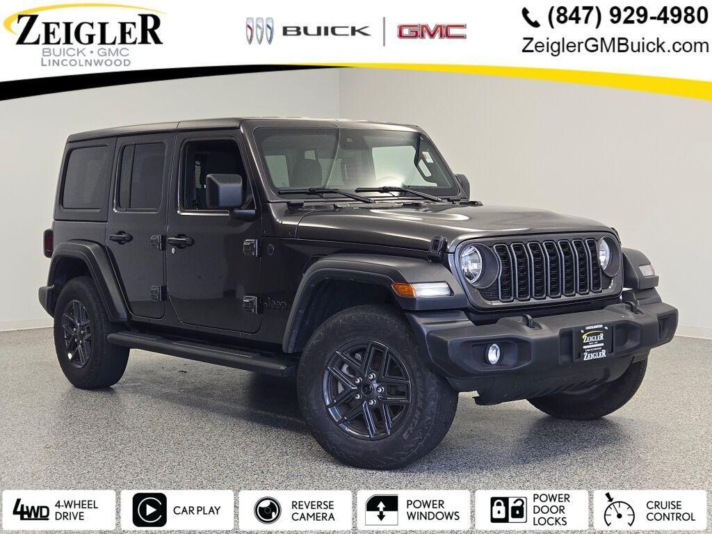 used 2024 Jeep Wrangler car, priced at $35,687