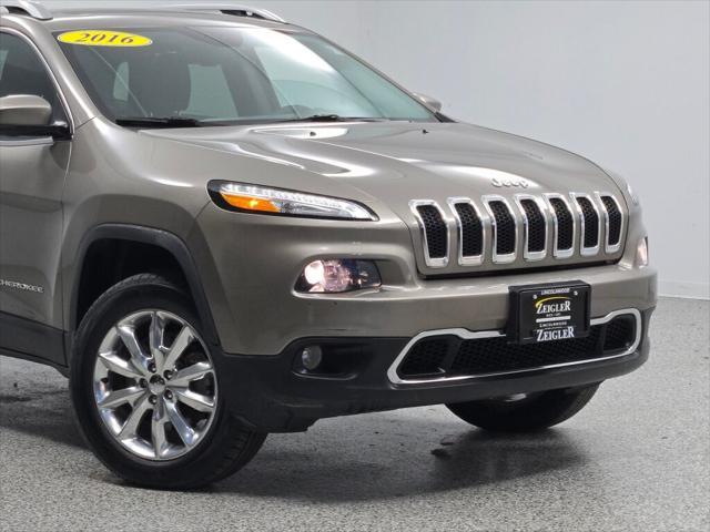 used 2016 Jeep Cherokee car, priced at $13,990