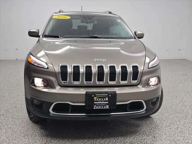 used 2016 Jeep Cherokee car, priced at $13,990