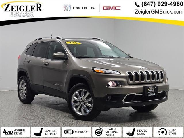 used 2016 Jeep Cherokee car, priced at $14,263