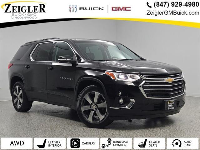 used 2021 Chevrolet Traverse car, priced at $25,248