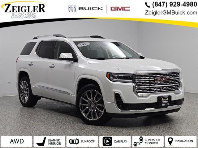 used 2022 GMC Acadia car, priced at $38,025