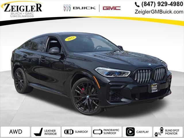 used 2022 BMW X6 car, priced at $48,905
