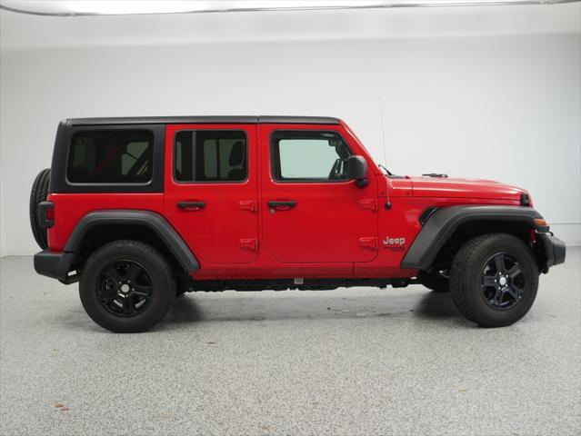 used 2021 Jeep Wrangler Unlimited car, priced at $27,194