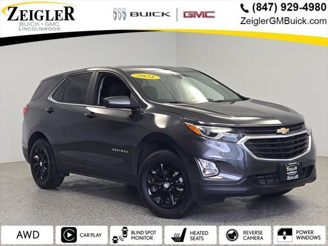 used 2021 Chevrolet Equinox car, priced at $21,710