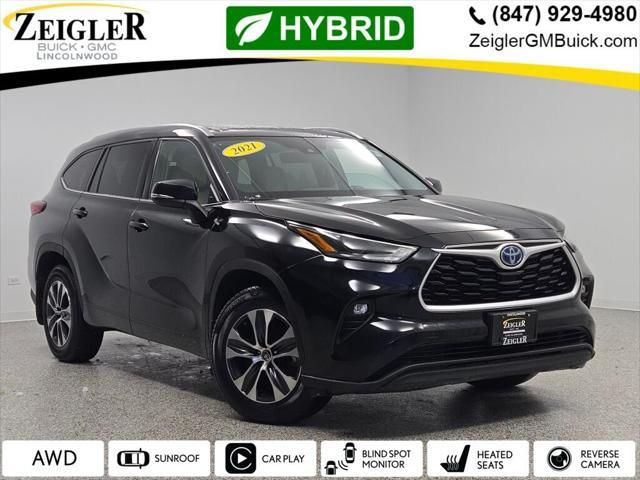 used 2021 Toyota Highlander Hybrid car, priced at $37,492