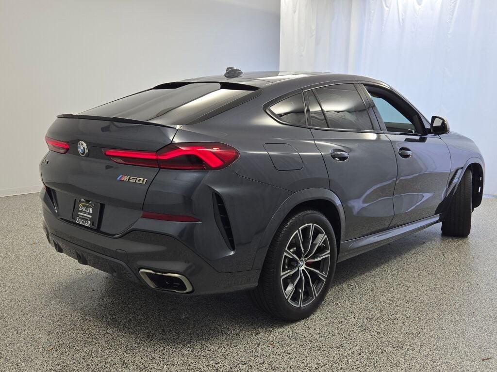 used 2021 BMW X6 car, priced at $53,399