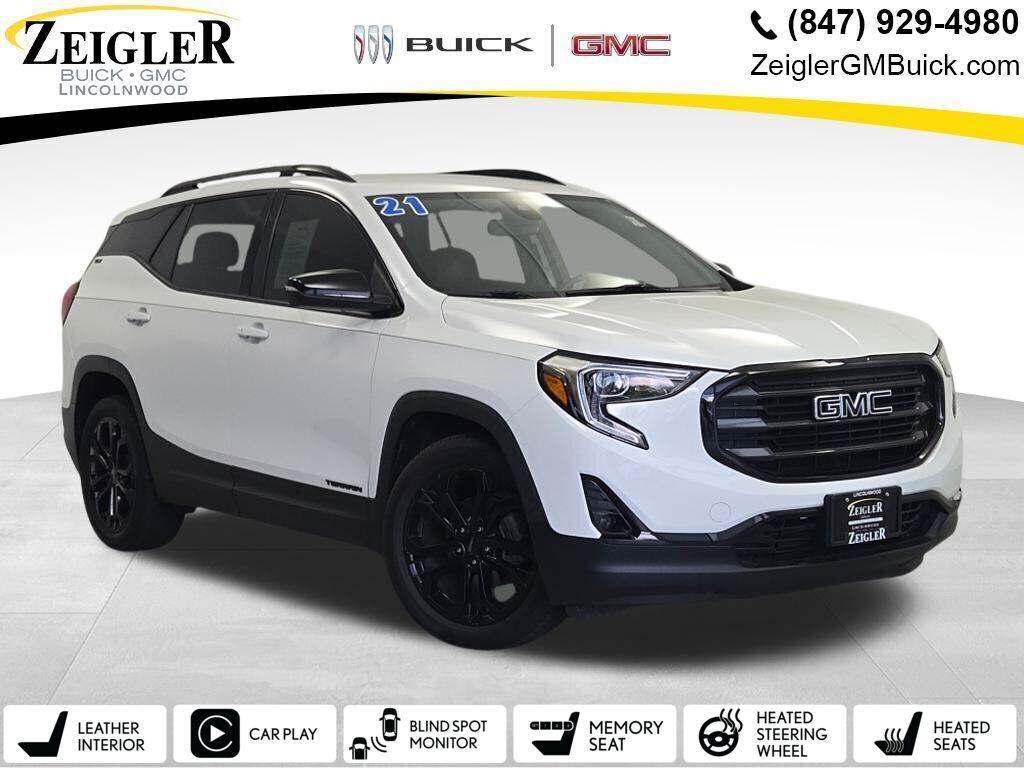 used 2021 GMC Terrain car, priced at $18,988