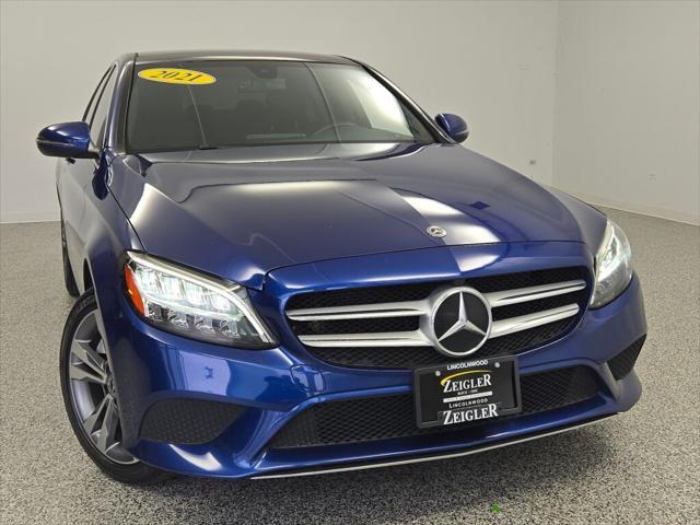 used 2021 Mercedes-Benz C-Class car, priced at $25,680