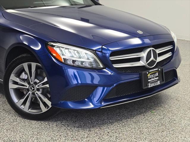 used 2021 Mercedes-Benz C-Class car, priced at $25,680