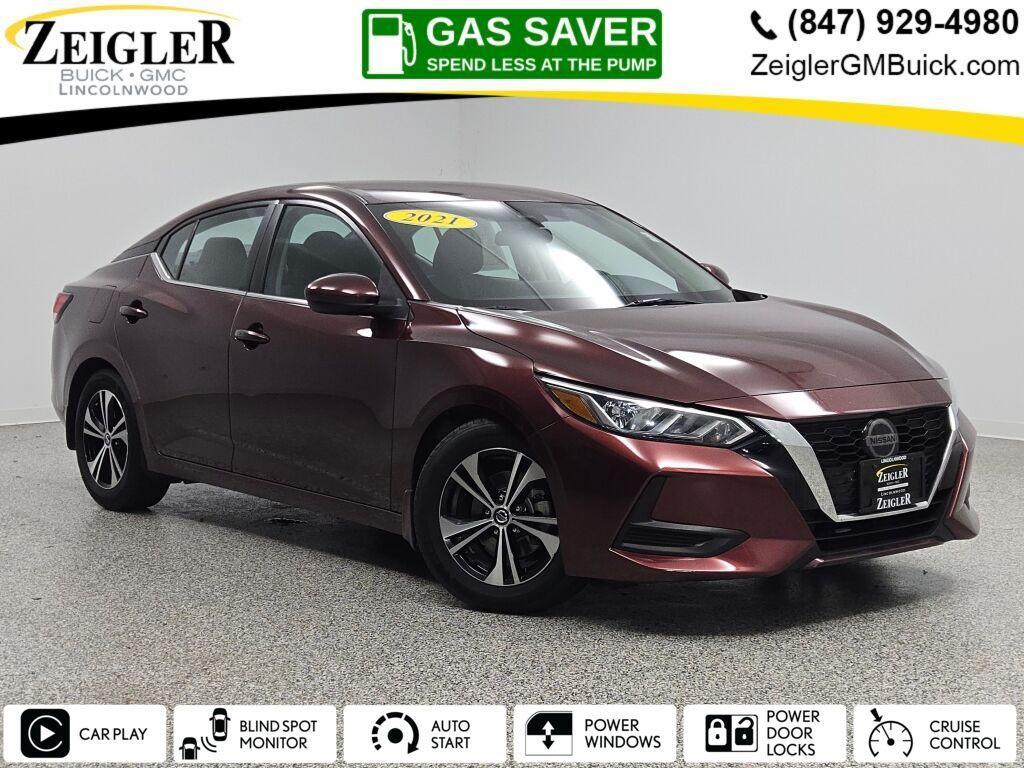 used 2021 Nissan Sentra car, priced at $14,019