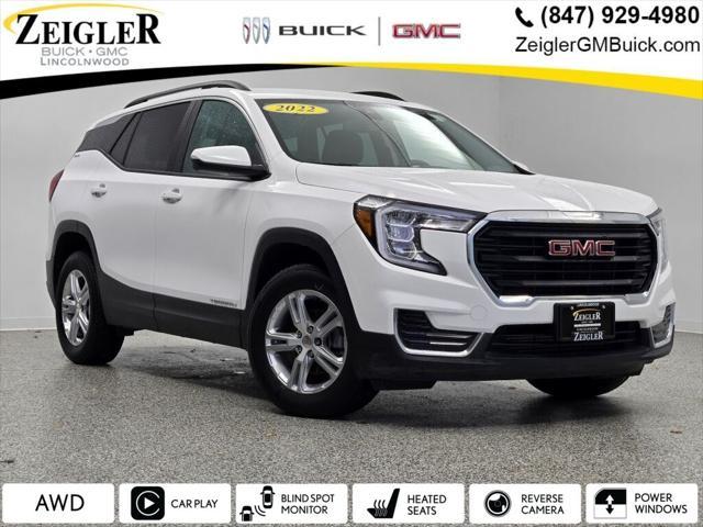 used 2022 GMC Terrain car, priced at $23,111