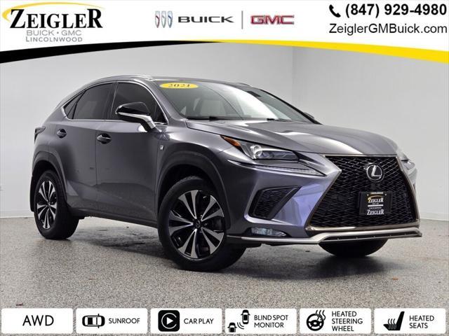 used 2021 Lexus NX 300 car, priced at $35,777