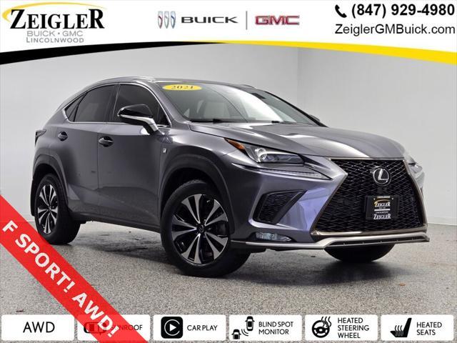 used 2021 Lexus NX 300 car, priced at $36,503