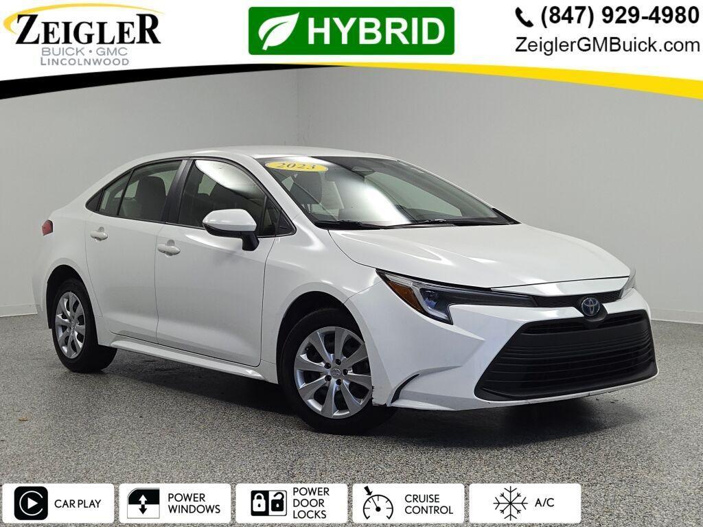 used 2023 Toyota Corolla Hybrid car, priced at $19,583