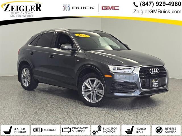 used 2018 Audi Q3 car, priced at $16,832