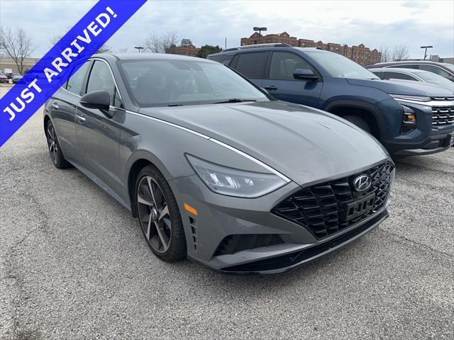 used 2021 Hyundai Sonata car, priced at $20,120