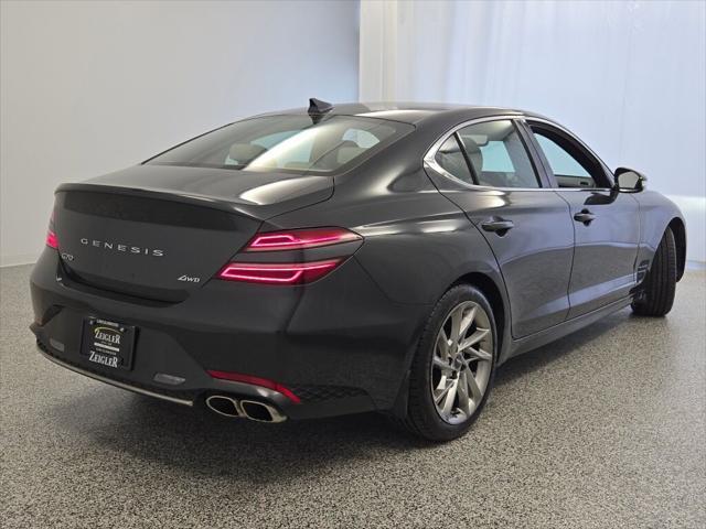 used 2022 Genesis G70 car, priced at $30,096
