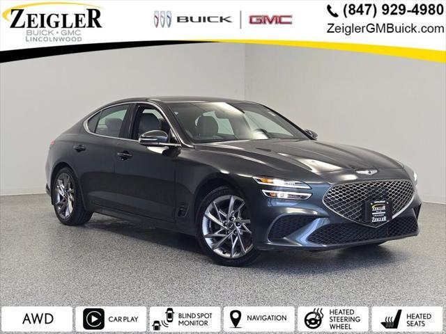 used 2022 Genesis G70 car, priced at $30,253