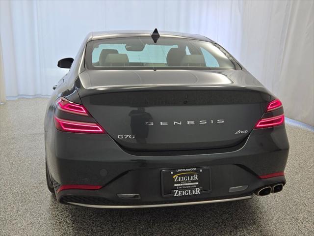used 2022 Genesis G70 car, priced at $30,096