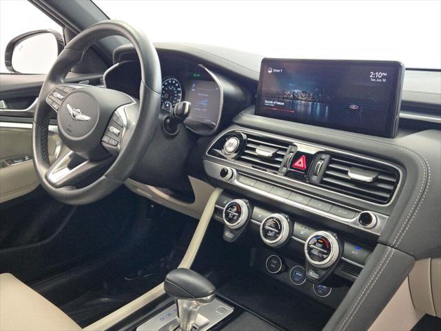 used 2022 Genesis G70 car, priced at $30,096