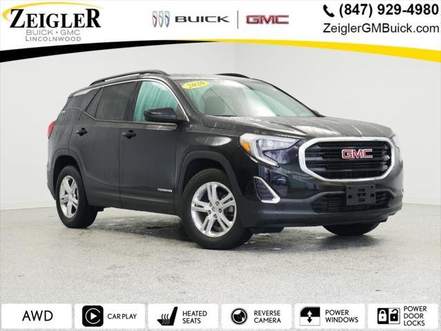 used 2020 GMC Terrain car, priced at $19,547