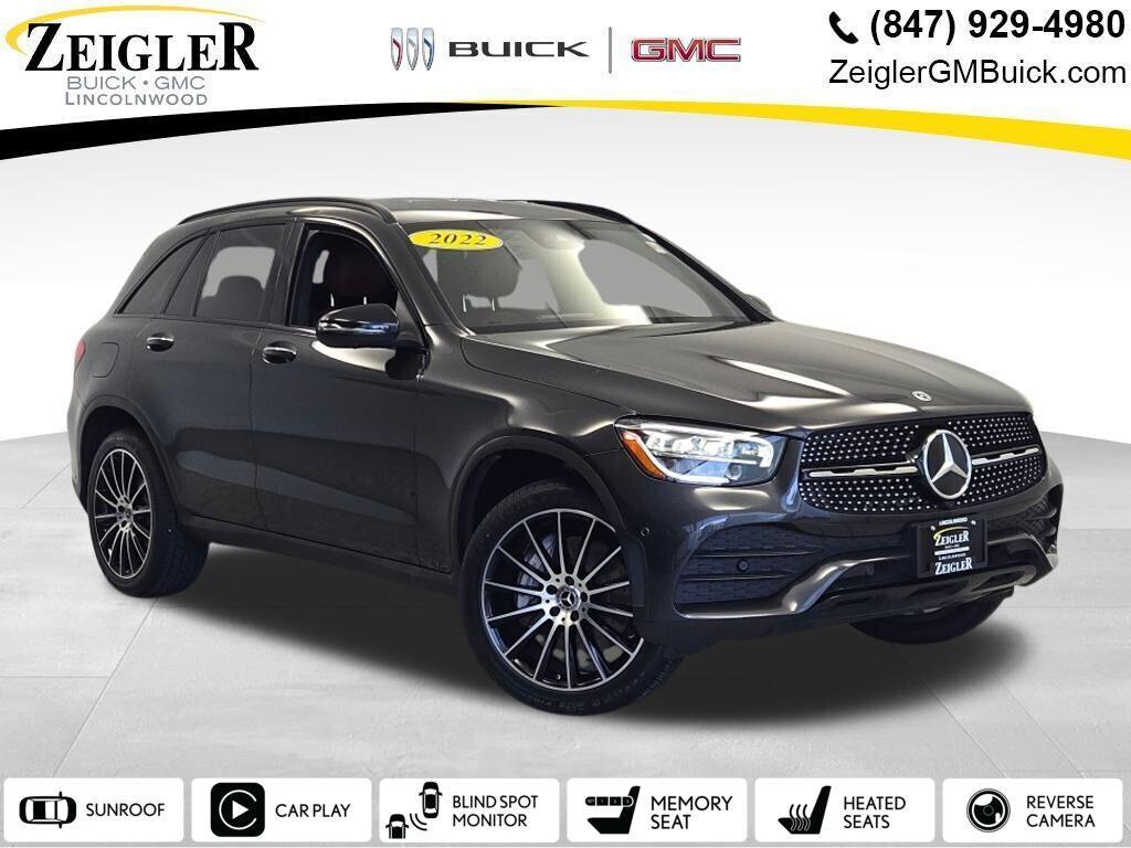 used 2022 Mercedes-Benz GLC 300 car, priced at $28,599