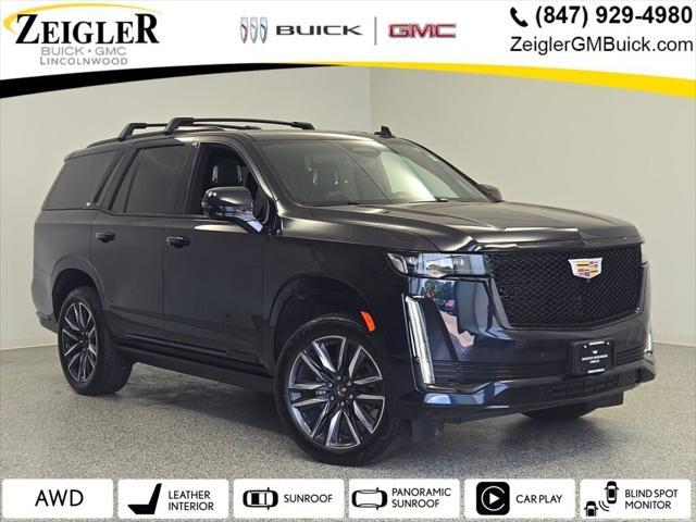 used 2023 Cadillac Escalade car, priced at $86,100