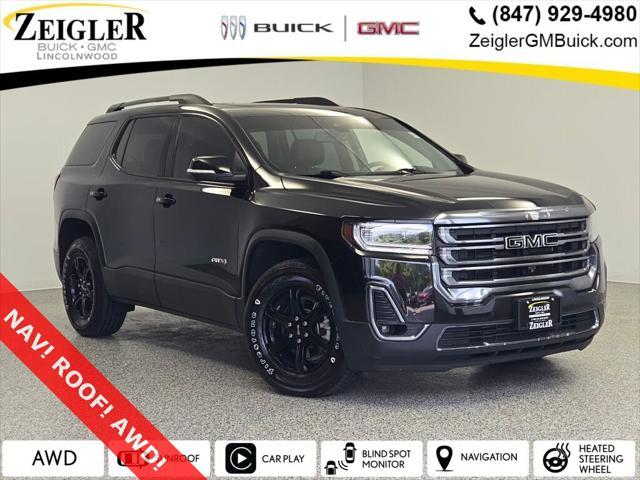 used 2022 GMC Acadia car, priced at $28,378