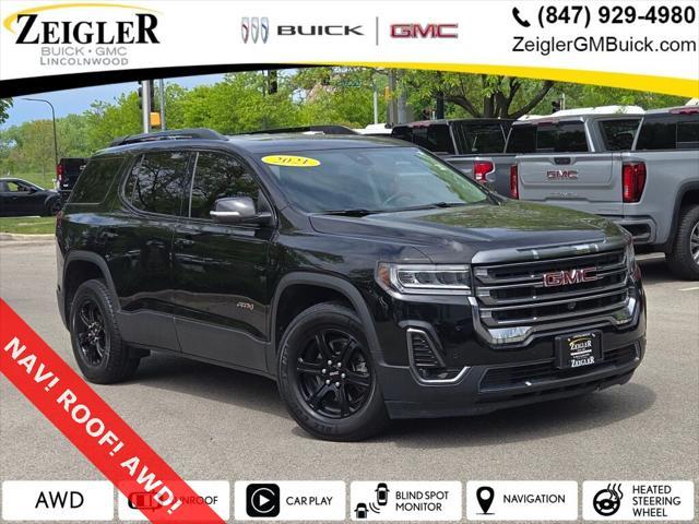 used 2021 GMC Acadia car, priced at $25,999