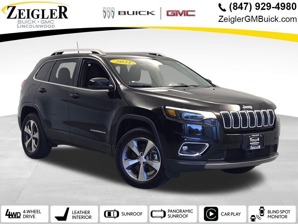 used 2021 Jeep Cherokee car, priced at $21,336