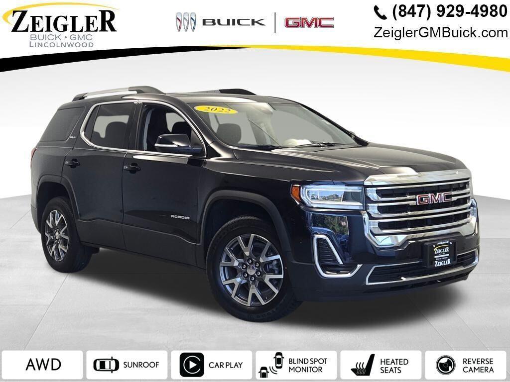 used 2022 GMC Acadia car, priced at $25,618