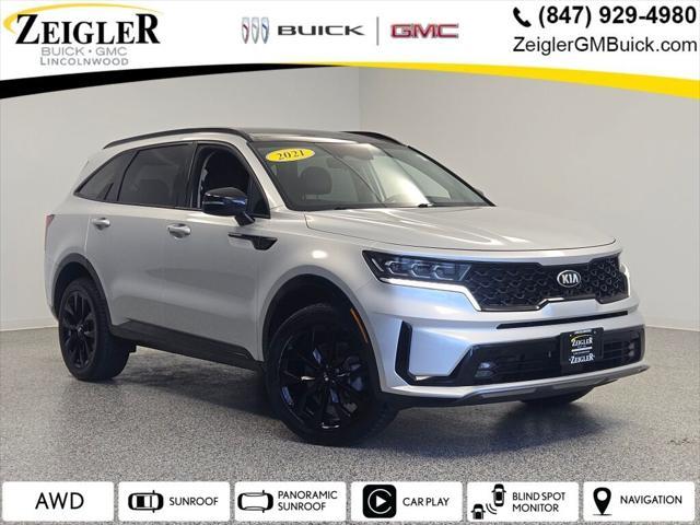 used 2021 Kia Sorento car, priced at $25,228