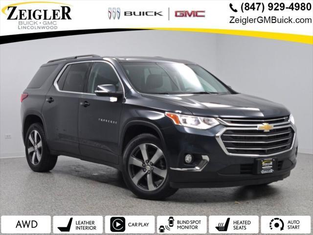 used 2021 Chevrolet Traverse car, priced at $25,825