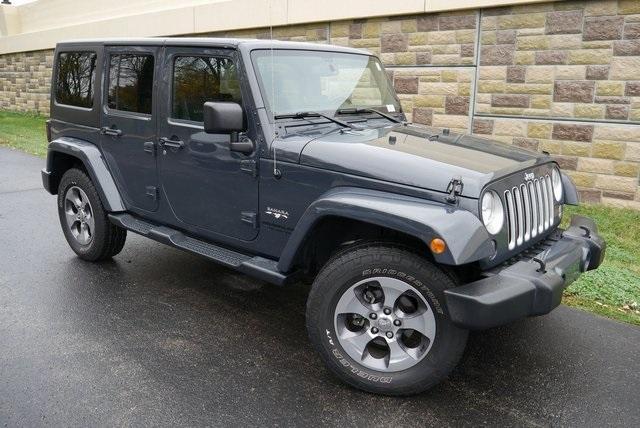 used 2016 Jeep Wrangler Unlimited car, priced at $19,652