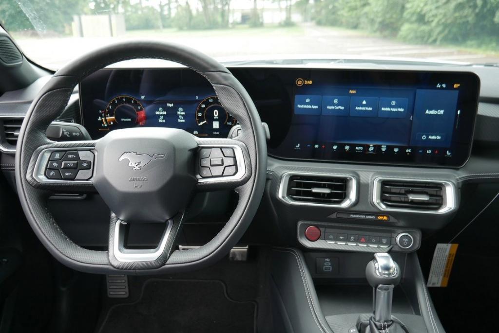 new 2025 Ford Mustang car, priced at $42,179