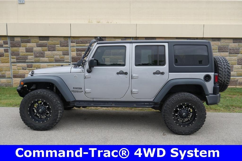 used 2016 Jeep Wrangler Unlimited car, priced at $22,167
